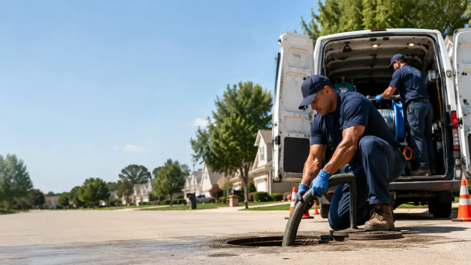 Sewer Backup Cleanup services in Nome, TX